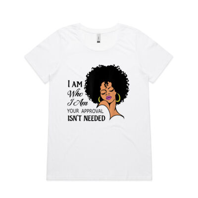 Black Queen Lady Curly Natural Afro African American Thumbnail