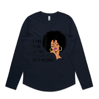 Black Queen Lady Curly Natural Afro African American Thumbnail