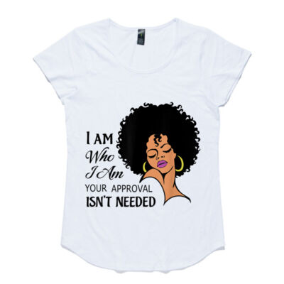 Black Queen Lady Curly Natural Afro African American Thumbnail
