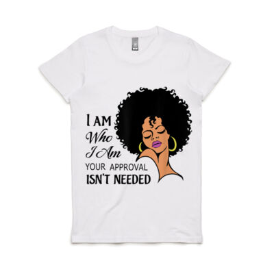 Black Queen Lady Curly Natural Afro African American Thumbnail