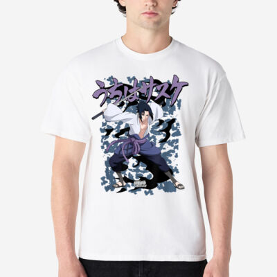 Naruto Shippuden Sasuke Curse - Gildan Hammer Heavyweight Tee Thumbnail