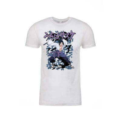 Naruto Shippuden Sasuke Curse - Next Level Mens Slim Cotton T Shirt - Same Day Dispatch Thumbnail
