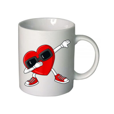 Valentines Day Dabbing Heart Funny Thumbnail