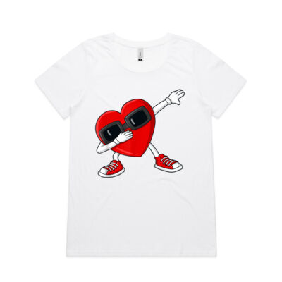 Valentines Day Dabbing Heart Funny Thumbnail