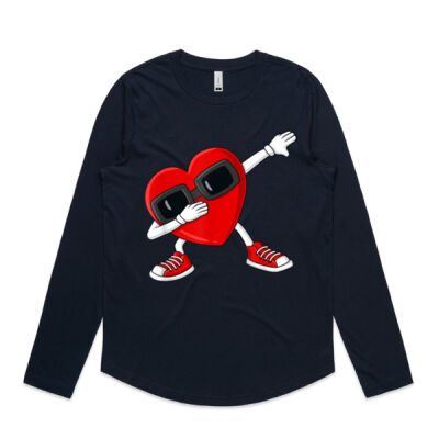 Valentines Day Dabbing Heart Funny Thumbnail