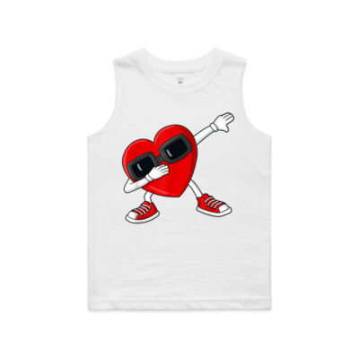 Valentines Day Dabbing Heart Funny Thumbnail