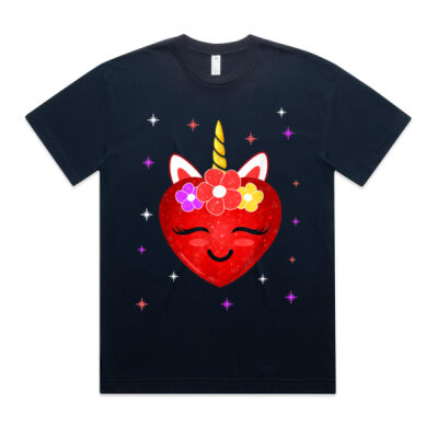 Cute Unicorn Heart Valentines Day Thumbnail