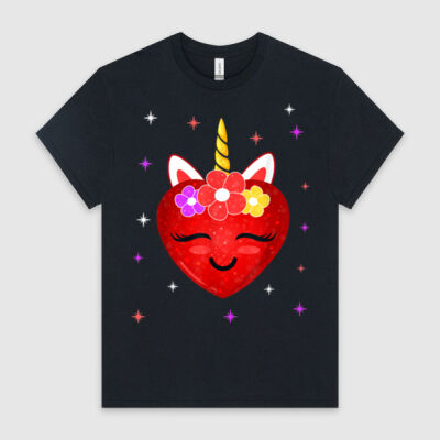 Cute Unicorn Heart Valentines Day Thumbnail