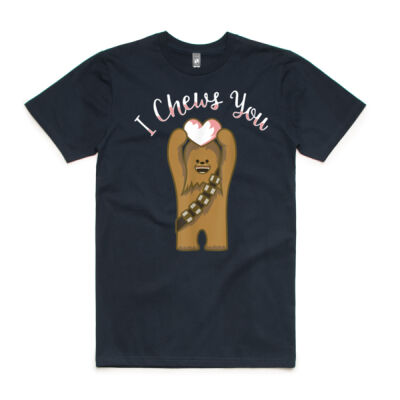 Star Wars Valentines I Chews You Chewbacca - AS Colour Classic Mens Tee Thumbnail