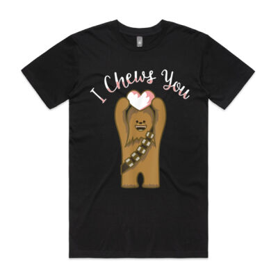 Star Wars Valentines I Chews You Chewbacca - AS Colour Staple Tee - Same Day Dispatch Thumbnail