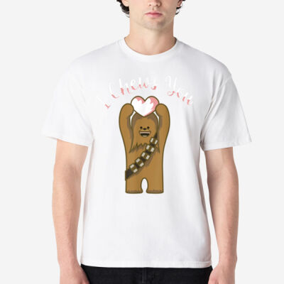 Star Wars Valentines I Chews You Chewbacca - Gildan Hammer Heavyweight Tee Thumbnail