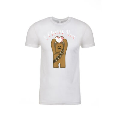 Star Wars Valentines I Chews You Chewbacca - Next Level Mens Slim Cotton T Shirt - Same Day Dispatch Thumbnail