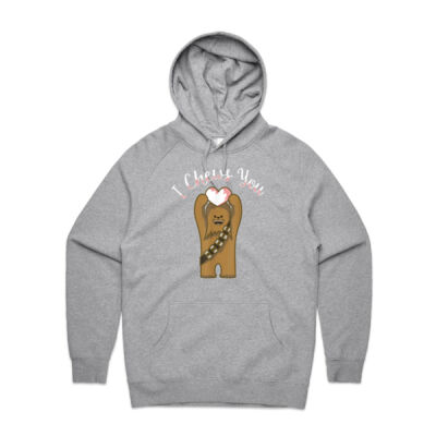 Star Wars Valentines I Chews You Chewbacca - AS Colour Supply Hood 5101 Thumbnail