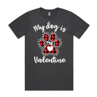 My Dog is My Valentine Tee Gift for dog lover Thumbnail