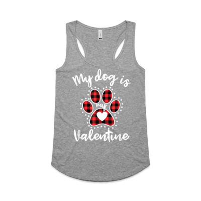 My Dog is My Valentine Tee Gift for dog lover Thumbnail
