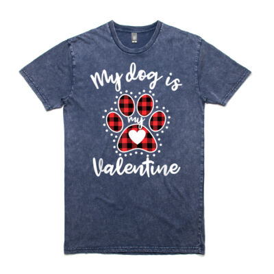 My Dog is My Valentine Tee Gift for dog lover Thumbnail