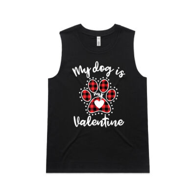 My Dog is My Valentine Tee Gift for dog lover Thumbnail