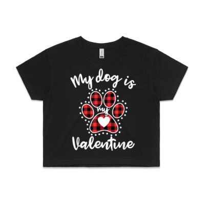My Dog is My Valentine Tee Gift for dog lover Thumbnail