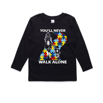 Autism Mom You ll Never Walk Alone Support Autism Son Thumbnail