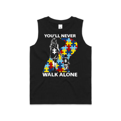 Autism Mom You ll Never Walk Alone Support Autism Son Thumbnail