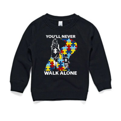 Autism Mom You ll Never Walk Alone Support Autism Son Thumbnail