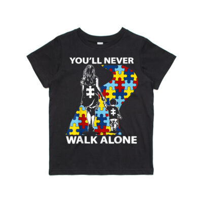 Autism Mom You ll Never Walk Alone Support Autism Son Thumbnail