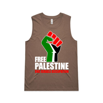 Free Palestine End Israeli Occupation - Women's Brooklyn Tank Thumbnail