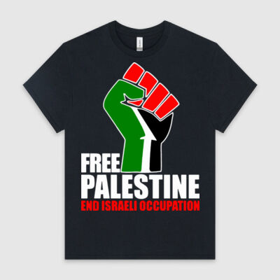 Free Palestine End Israeli Occupation - HeavyCotton™ Tee Thumbnail