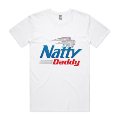 Natty Daddy (on Back) Funny Father's Day - Staple Tee (Same Day) Thumbnail