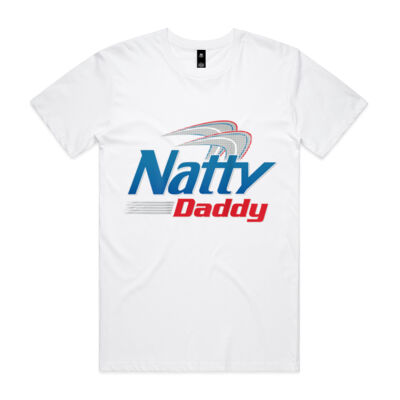 Natty Daddy (on Back) Funny Father's Day - Mens Staple Tee Thumbnail