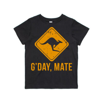 G’day Mate Funny Kangaroo - Kids / Youth Premium Tee Thumbnail