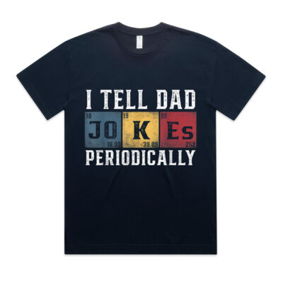 I Tell Dad Jokes Periodically Funny Vintage - Mens State Tee Thumbnail