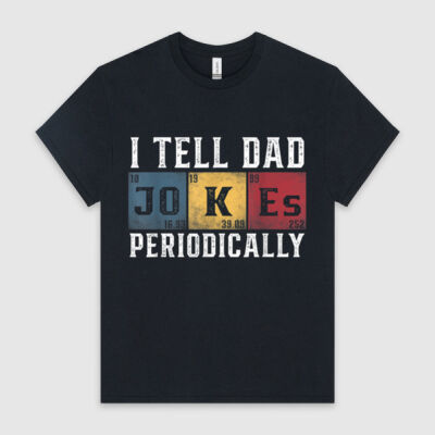 I Tell Dad Jokes Periodically Funny Vintage - HeavyCotton™ Tee (Same Day) Thumbnail
