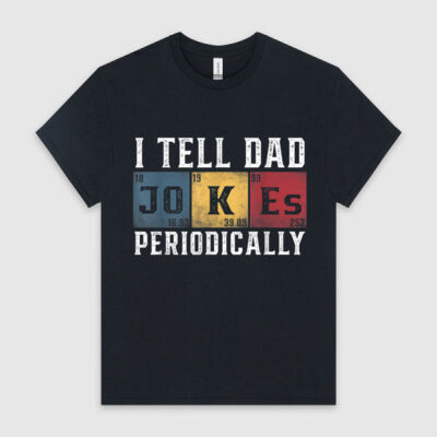 I Tell Dad Jokes Periodically Funny Vintage - HeavyCotton™ Tee Thumbnail