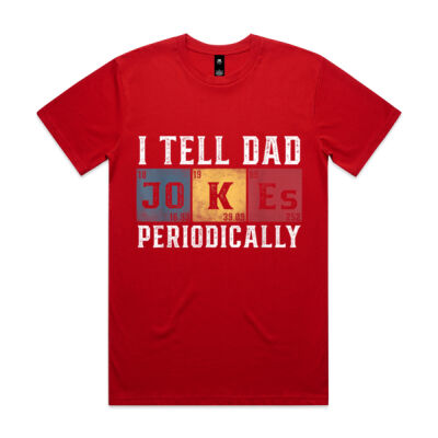 I Tell Dad Jokes Periodically Funny Vintage - Mens Staple Tee Thumbnail