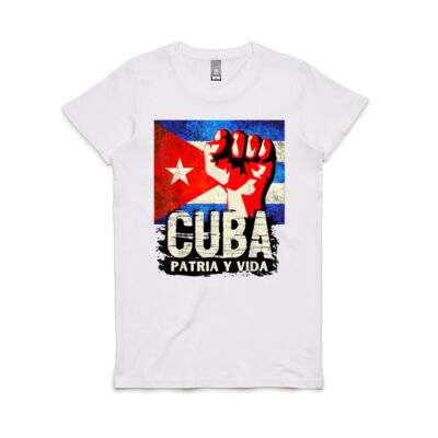 Cuba, Patria y Vida - Women's Maple Tee Thumbnail