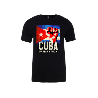 Cuba, Patria y Vida - Mens Fitted Cotton Tee Thumbnail
