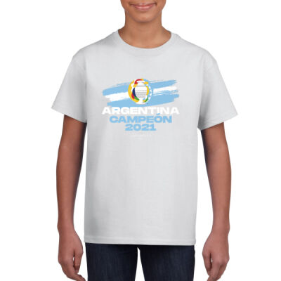 Copa America 2021 Argentina Campeón - Gildan Youth Unisex T Shirt Thumbnail