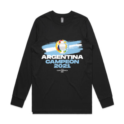 Copa America 2021 Argentina Campeón - Base Longsleeve Tee (Same Day) Thumbnail