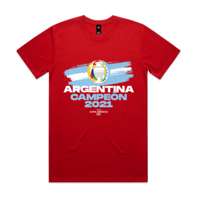 Copa America 2021 Argentina Campeón - Mens Staple Tee Thumbnail