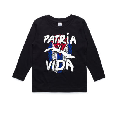 Patria Y Vida Cuba Cuban Freedom Movement Se Acabo - Youth Longsleeve Tee Thumbnail