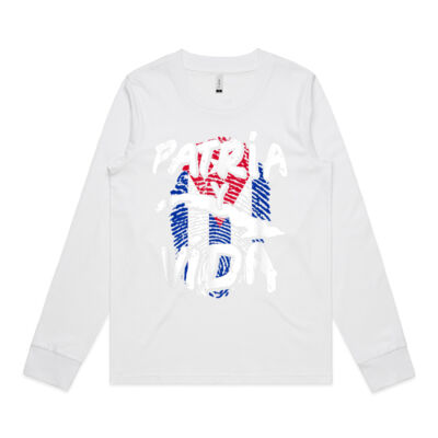 Patria Y Vida Cuba Cuban Freedom Movement Se Acabo - Women's Dice Long Sleeve Tee Thumbnail