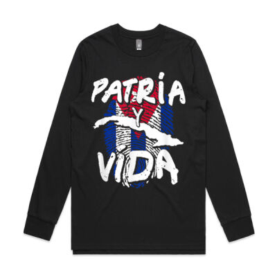 Patria Y Vida Cuba Cuban Freedom Movement Se Acabo - Base Longsleeve Tee (Same Day) Thumbnail