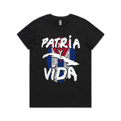 Patria Y Vida Cuba Cuban Freedom Movement Se Acabo - Maple Tee (Same Day) Thumbnail