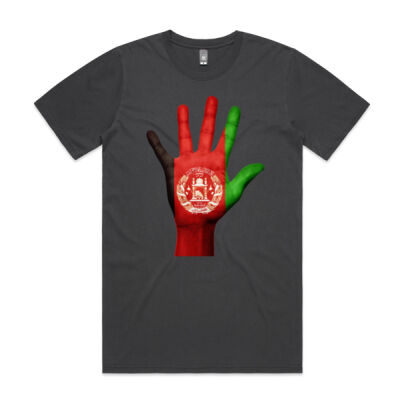 Vintage Afghanistan Flag - Mens Faded Tee Thumbnail