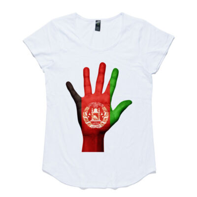Vintage Afghanistan Flag - AS Colour Women's Mali Capped Sleeve Tee Thumbnail