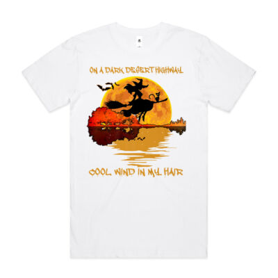 On A Dark Desert Highway-Cool Wind In My Hair Witch Premium - AS Colour Block Tee Thumbnail