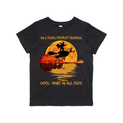 On A Dark Desert Highway-Cool Wind In My Hair Witch Premium - Kids / Youth Premium Tee Thumbnail