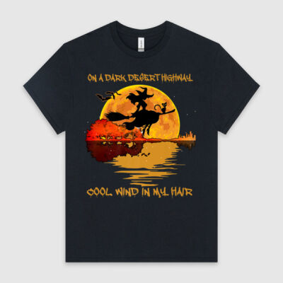 On A Dark Desert Highway-Cool Wind In My Hair Witch Premium - HeavyCotton™ Tee (Same Day) Thumbnail