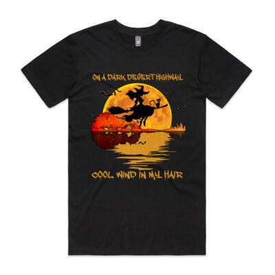 On A Dark Desert Highway-Cool Wind In My Hair Witch Premium - Staple Tee (Same Day) Thumbnail